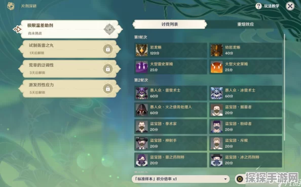 原神极限温差助剂通关攻略详解，助你轻松征服难关