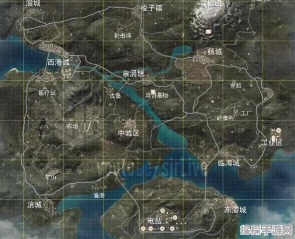 和平精英海岛地图揭秘，两大无敌卡点，帐篷成关键？
