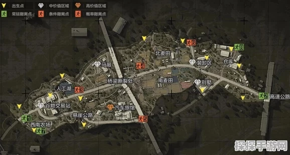 暗区突围军港地图全攻略