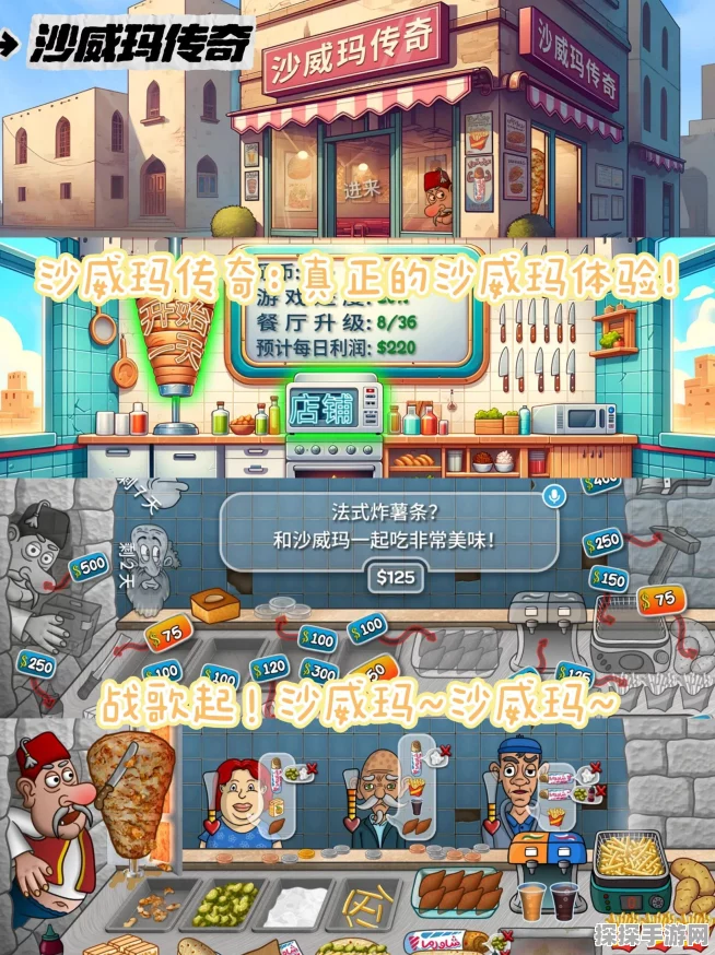 沙威玛传奇烤架连升花费全解析，手游新版本深度资讯