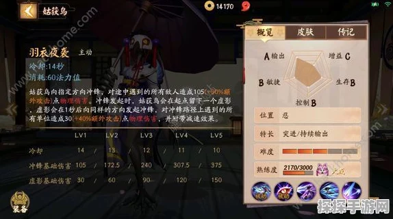 决战平安京，姑获鸟上单制霸秘籍 细节技巧全解析