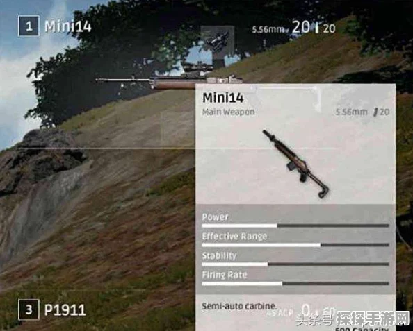 绝地求生全军出击，精准射击必备，Mini14配件选择深度指南