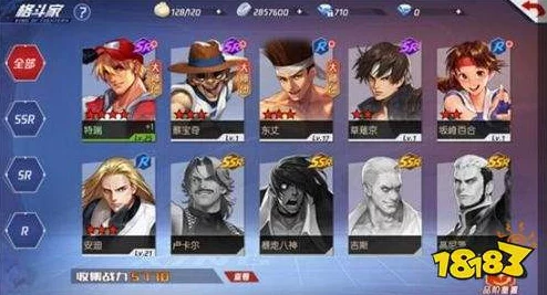 拳皇命运手游SR角色培养指南，打造你的格斗传奇