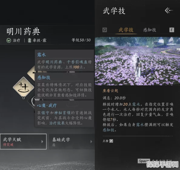 燕云十六声 PVE 治疗流武学秘籍，精准选择指南