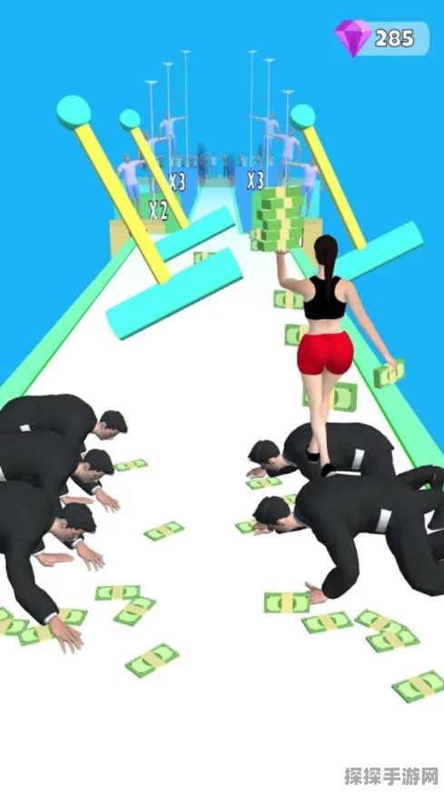 奇葩游戏大对决，自由捡钱与运气拿钱，谁能斩获最多奖金？