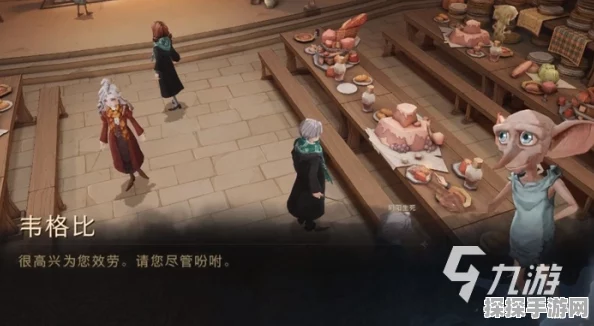 手游资讯，哈利波特魔法觉醒新版本揭秘——霍格沃茨厨房位置全解析