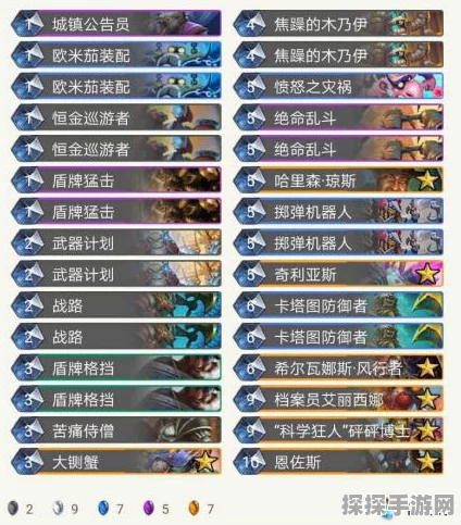 炉石传说新恩佐斯防战卡组震撼登场，重塑战场格局