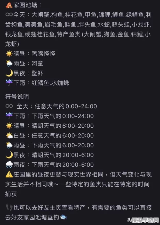 摩尔庄园手游家园池塘下雨钓鱼全攻略
