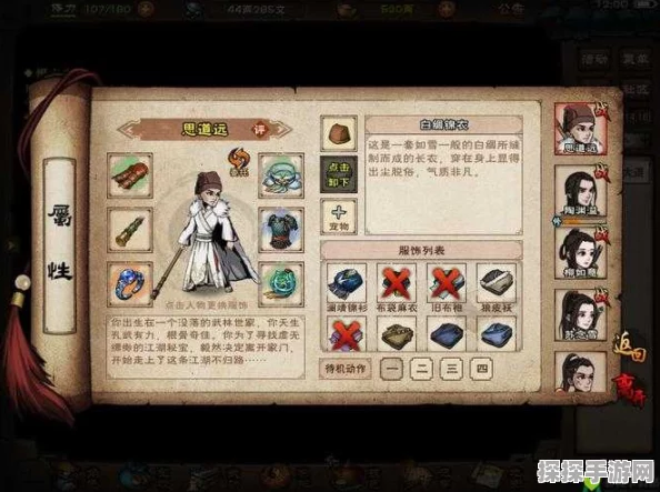 手游资讯，烟雨江湖洪钧位置全解析，助你轻松寻获江湖奇遇