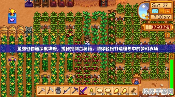 星露谷物语，深度解析种田流派，打造你的梦幻田园
