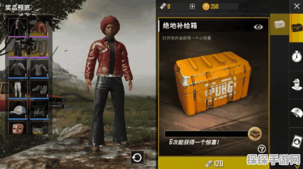 绝地求生刺激战场，揭秘补给箱稀有服饰获取攻略