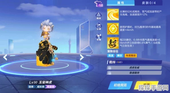 手游资讯，QQ飞车新版本揭秘，玉玺神虎皮肤成焦点