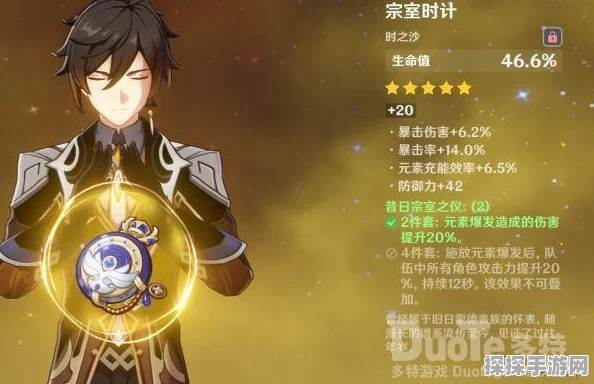 原神钟离输出秘籍，武器与圣遗物完美搭配指南