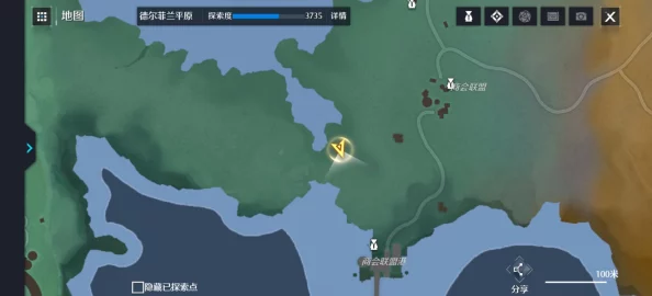 诺亚之心德尔菲兰平原资源分布全攻略
