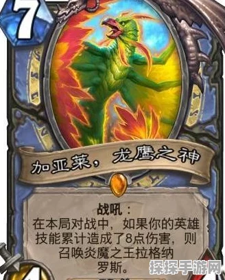 深度剖析，炉石传说龙鹰之灵的强大魅力与实战表现