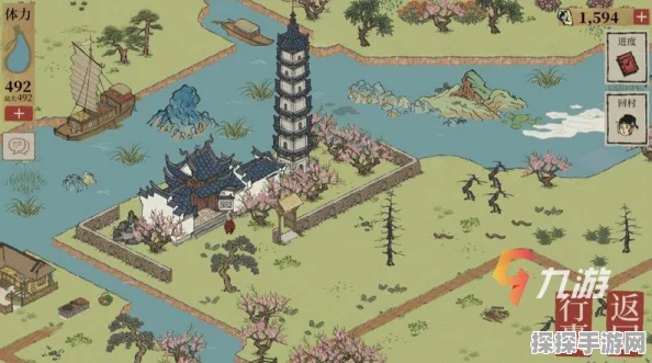 探秘江南百景图，桃花村限定建筑获取秘籍