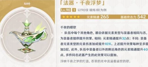 原神千夜浮梦深度洞察，使用秘籍与技巧大公开