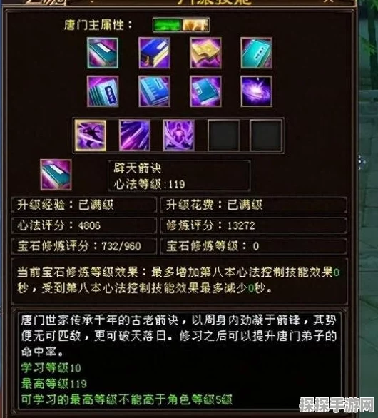 天龙八部含笑半步癫，60 级心法秘籍大揭秘