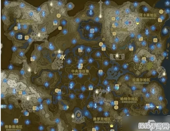 手游资讯，塞尔达传说王国之泪小精灵位置全攻略及捕捉技巧