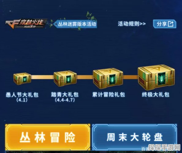 CF手游新版本丛林迷雾震撼上线，专属礼包等你来领！