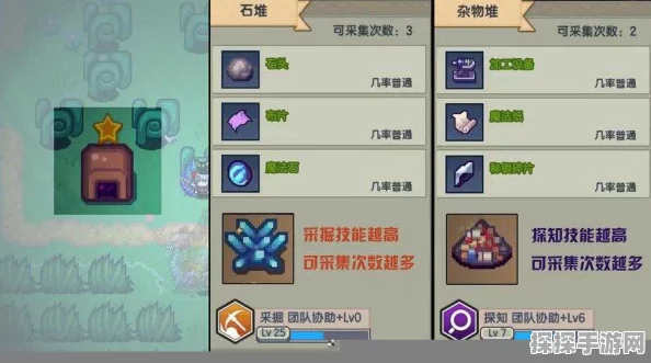 手游资讯，伊洛纳采集技能提升全攻略