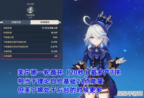 原神芙宁娜命座大揭秘，几命才是最优之选？