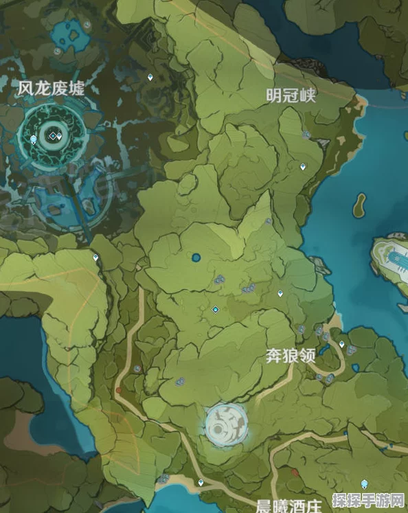原神 4.1 小灯草采集秘籍，全面位置与高效路线图