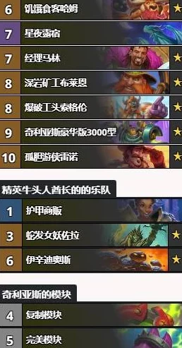 炉石传说国服回归，全面解析最新卡组强度榜