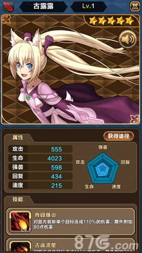 手游资讯，古蕾雅角色深度评测与技能使用指南