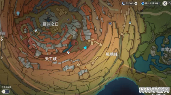 原神层岩巨渊藏宝图位置全揭秘