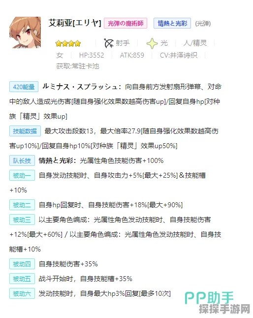 手游资讯，世界弹射物语雷扳手艾蕾吉娅强度深度评测