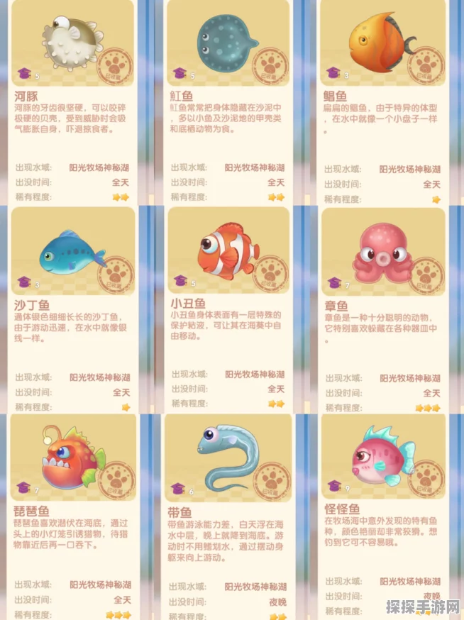 摩尔庄园钓刺泡鱼秘籍大公开