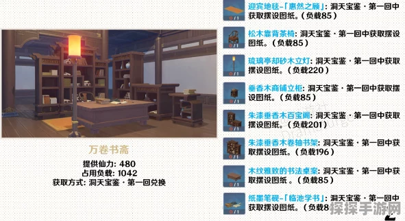 原神尘歌壶摆设套装图纸全攻略，获取方法与使用指南