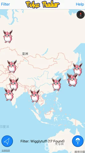 精灵宝可梦GO，探寻胖丁出没坐标，捕捉你的专属萌宠