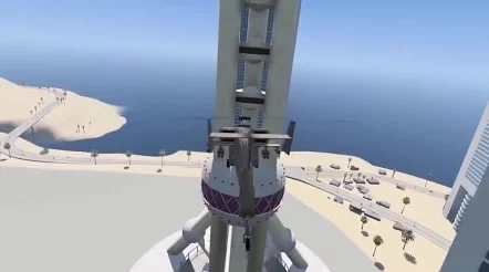 GTA5液压跳跃技巧揭秘，游戏中的极限挑战与现实科学原理的碰撞