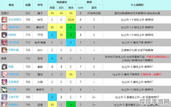 公主连结，肉盾角色培养与Rank升级全攻略