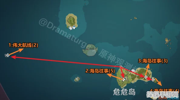 原神回声海螺刷新机制全解析，高效规划收集路线与策略