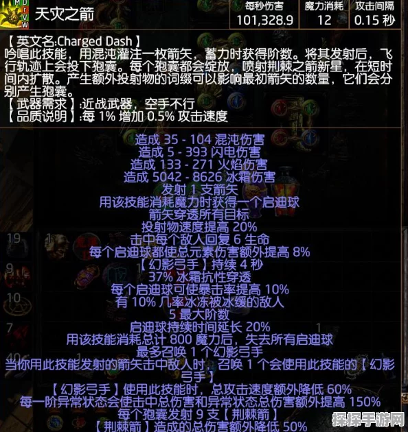 手游资讯，深度揭秘流放之路千敏冰弓制作秘籍