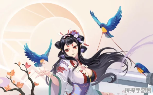 手游资讯，阴阳师花鸟卷新装惊艳登场，共赏荷香满庭的时尚盛宴
