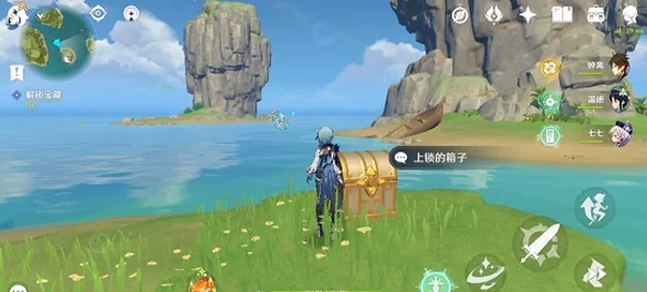 原神兰那罗宝箱山洞探索指南，揭秘神秘宝藏的入口