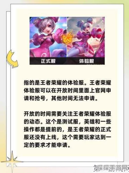 王者荣耀抢先服与体验服深度对比，揭秘两大测试服的异同