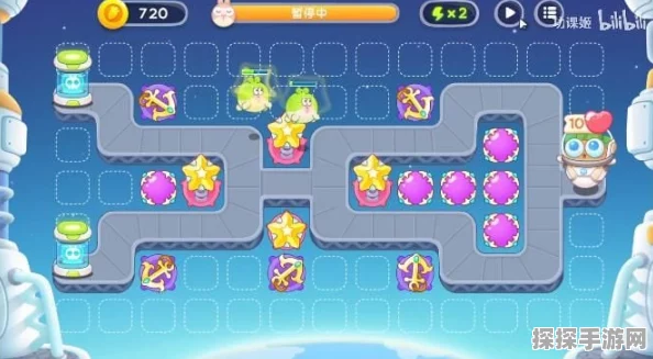 保卫萝卜4太空穿越第56关通关秘籍，策略与技巧并重