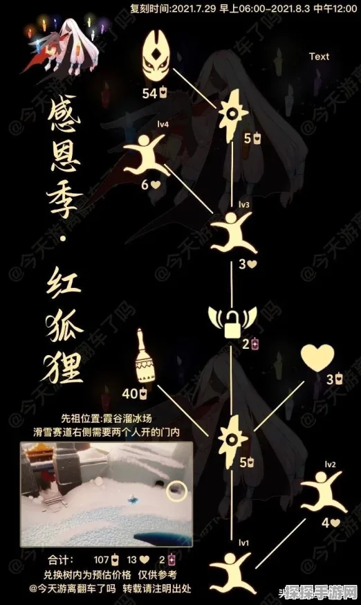 Sky光遇，全面揭秘16个雨林先祖位置图文攻略