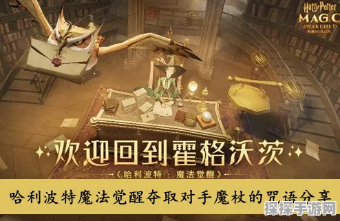手游资讯指令，哈利波特，魔法觉醒——揭秘夺走对方手杖的神奇咒语