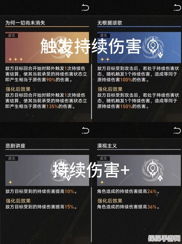 手游资讯，崩坏·星穹铁道中的持续伤害机制深度解析