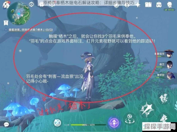 原神攻略，第二个栖木继电石放置方法全解析，助你冒险之旅更顺畅