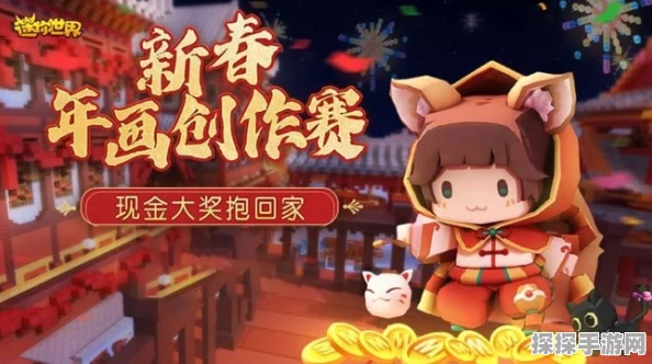 手游资讯，迷你世界新春大版本震撼上线，Z世代共赴盛唐年俗元宇宙