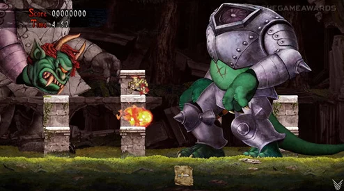 魔界村Resurrection震撼更新，全新武器效果与黄金盔甲闪耀登场