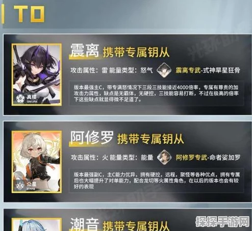 深空之眼追炎阵容搭配攻略，高效战力组合推荐
