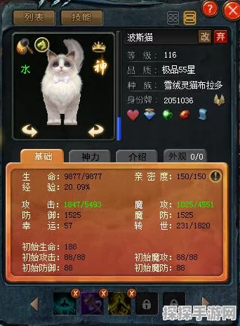 手游资讯，揭秘魔域雪绒灵猫获取攻略，助你捕获梦幻灵宠！
